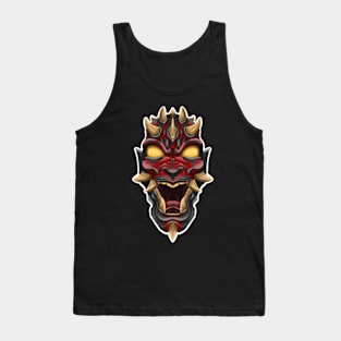 Darth maul oni mask Tank Top